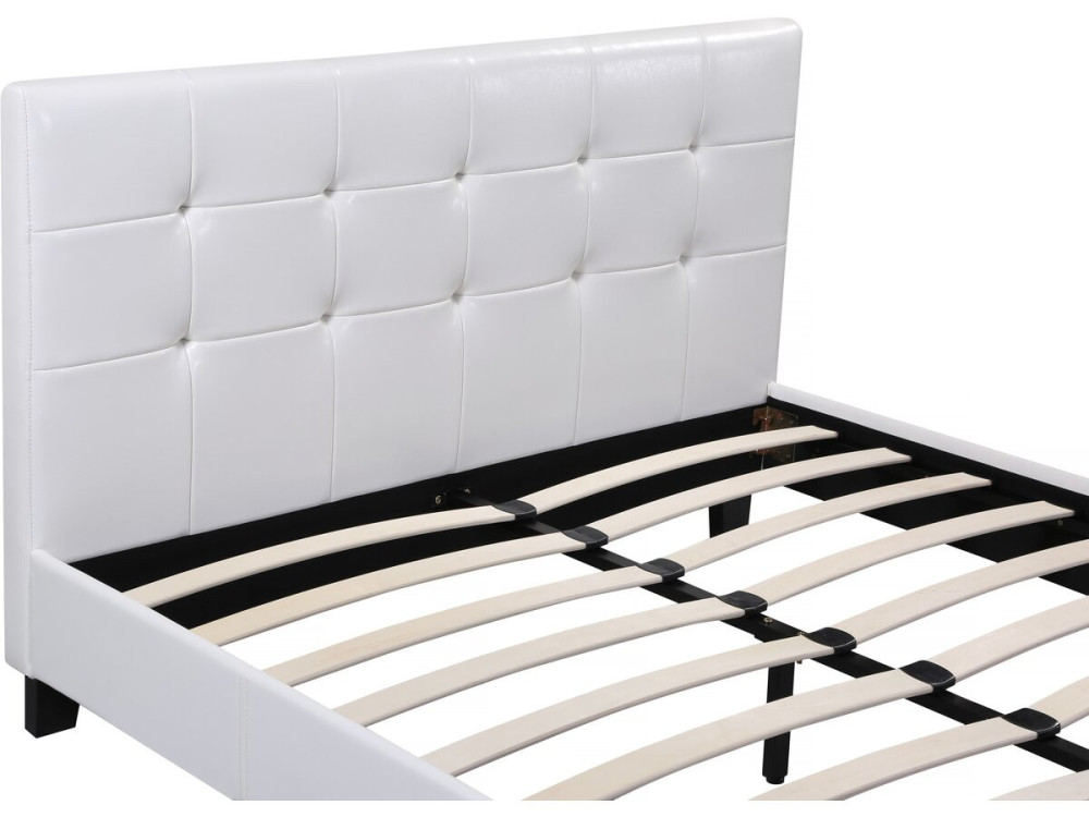 Doppelbett "Julia" - 180 x 200 cm - Weiß