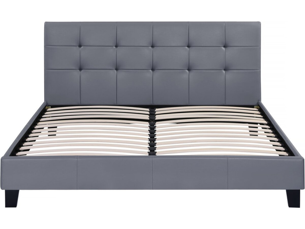 Doppelbett "Julia" - 160 x 200 - Hellgrau