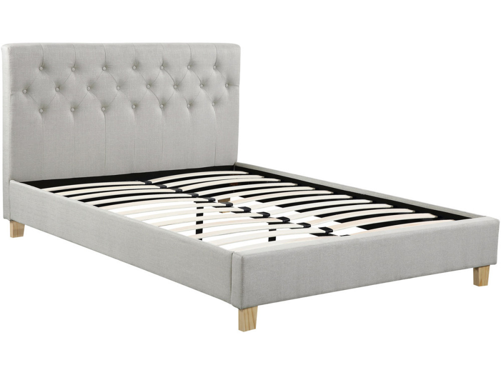Doppelbett "Emmy" - 140 x 190 cm - Beige