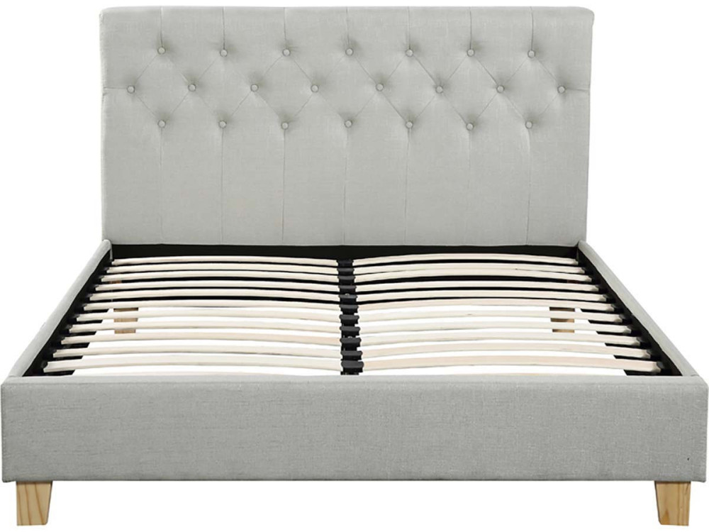 Doppelbett "Emmy" - 140 x 190 cm - Beige