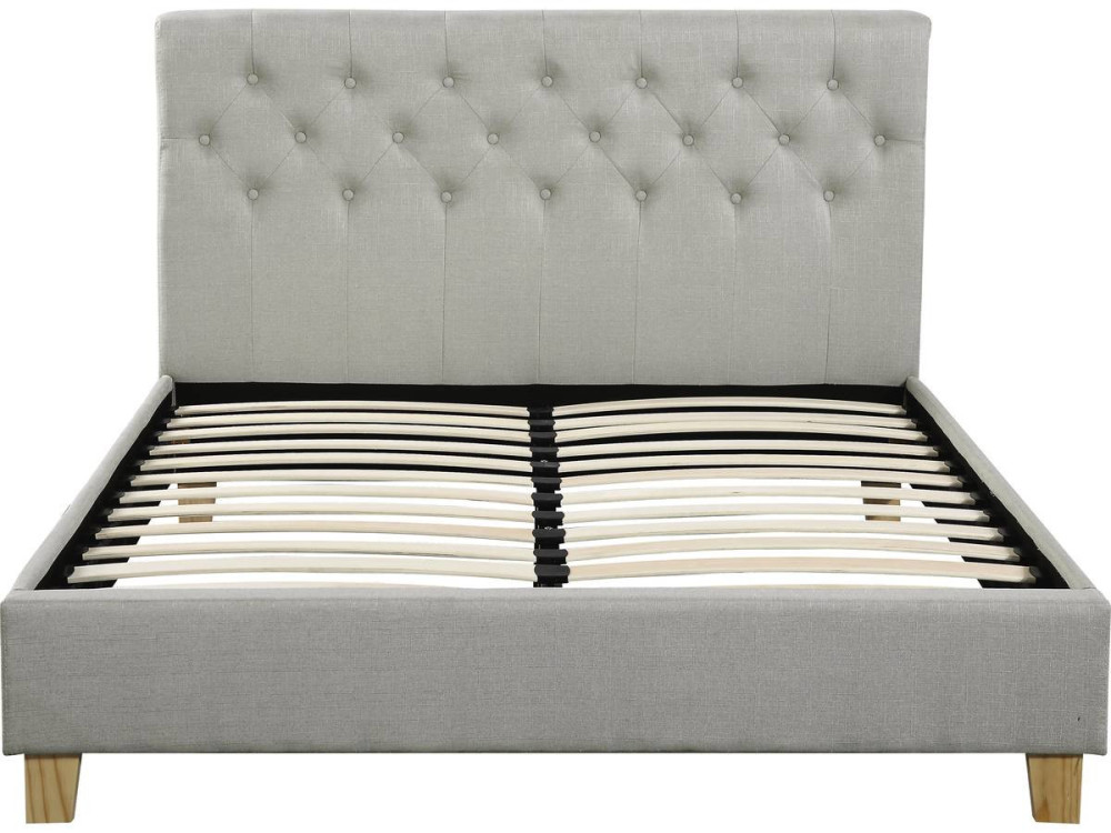 Einzelbett "Emmy" - 160 x 200 cm - Beige