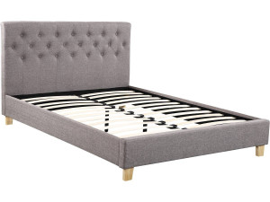 Einzelbett "Emmy" - 160 x 200 cm - Taupe