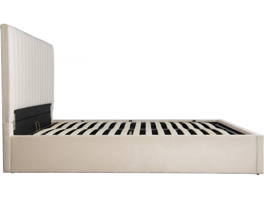 Bett mit Bettkasten "Mia" - 140 x 190 cm - Beige