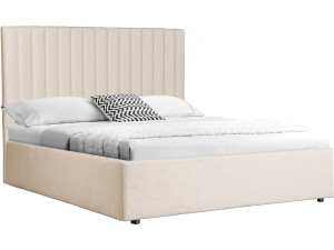 Bett mit Bettkasten "Mia" - 160 x 200 cm - Beige