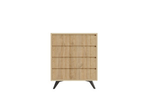 Holzkommode "Suvera" - 70 x 40 x 86 cm - Hellbraun