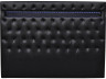 Bettkopfteil mit LED "Déco" - 149 cm - Schwarz