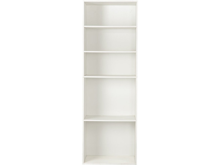 Schrank mit 5 Regalen "Opera" - 60 x 45 x 180 cm - Weiß