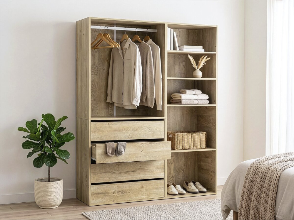 Modulares Ankleideset "Opera" - 2 Elemente - Beige