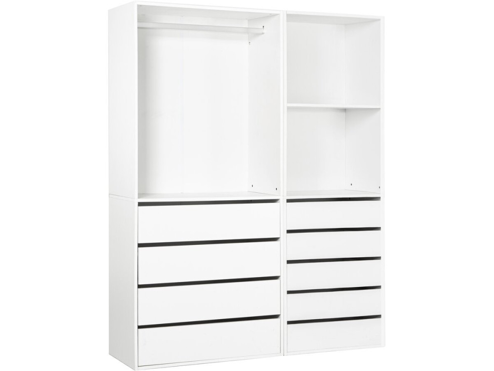 Ankleideset "Opéra" - 2 Elemente - Weiß