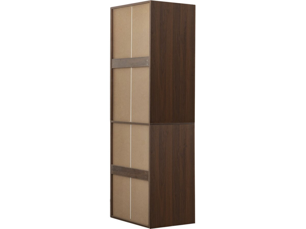 Modulares Ankleideset "Opéra" - 2 Elemente - Braun