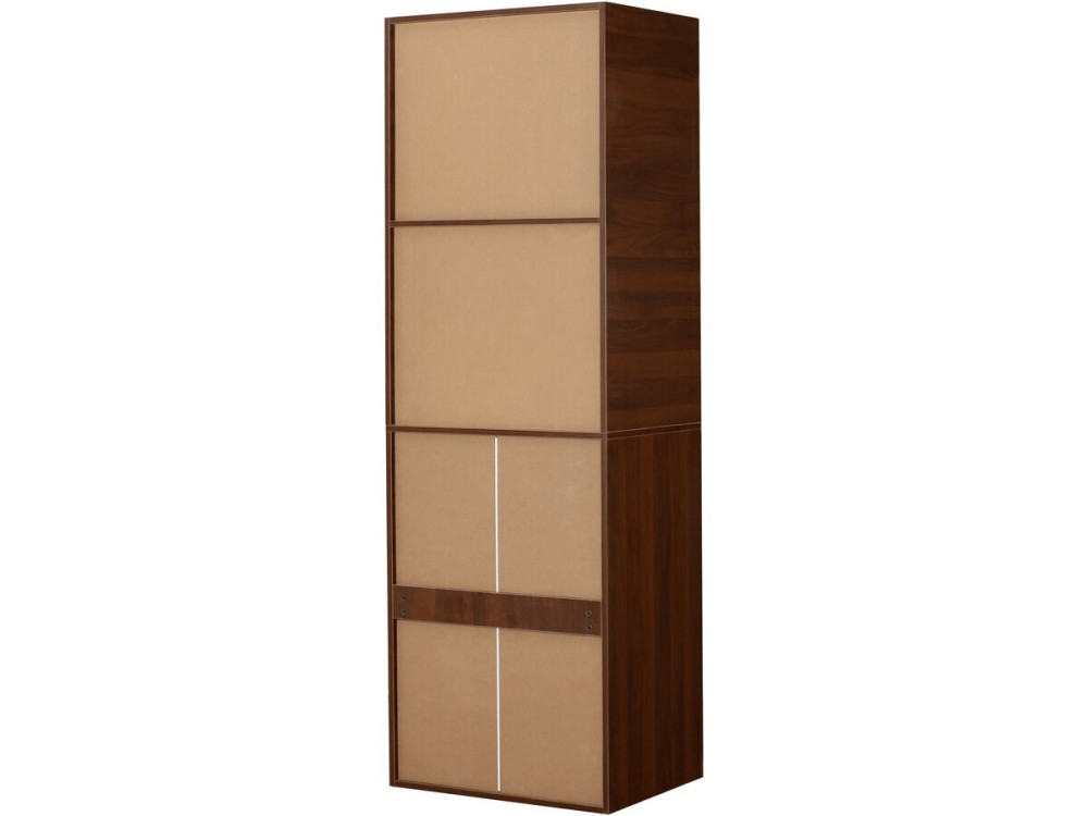 Modulares Ankleideset "Opéra" - 2 Elemente - Braun