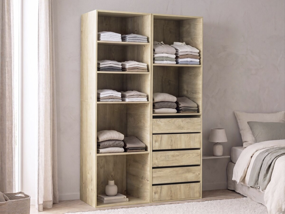Modulares Ankleideset "Opera" - 2 Elemente - Beige