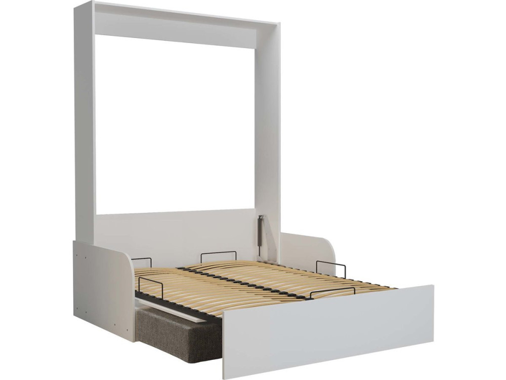 Klappbett "NYD SOFA 5" - 140 x 200 cm - Weiß