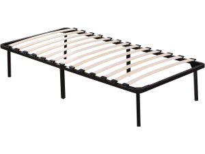 Lattenrost mit Gestell Matratze 90 x 190 cm - 13 Latten