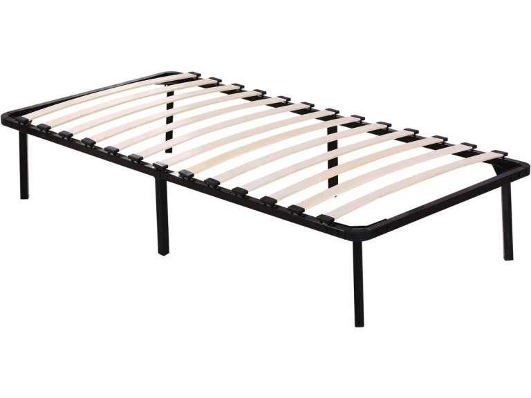 Lattenrost mit Gestell Matratze 90 x 190 cm - 13 Latten