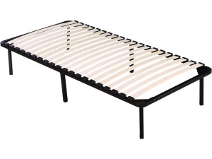 Lattenrost mit Gestell Matratze 90 x 190 cm - 20 Latten