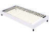 Bettgestell-Lattenrost - 90 x 190 cm - 20 Latten - Weiß