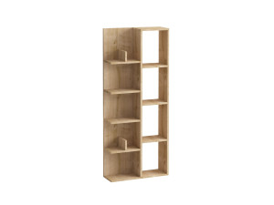 Bücherregal „Lily“ aus Holz – 60 x 18 x 150 cm – Eiche