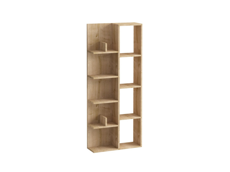 Bücherregal „Lily“ aus Holz – 60 x 18 x 150 cm – Eiche
