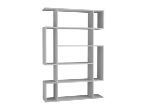 Holz Bücherregal "Mito" 110 x 25,5 x 161 cm - Weiß