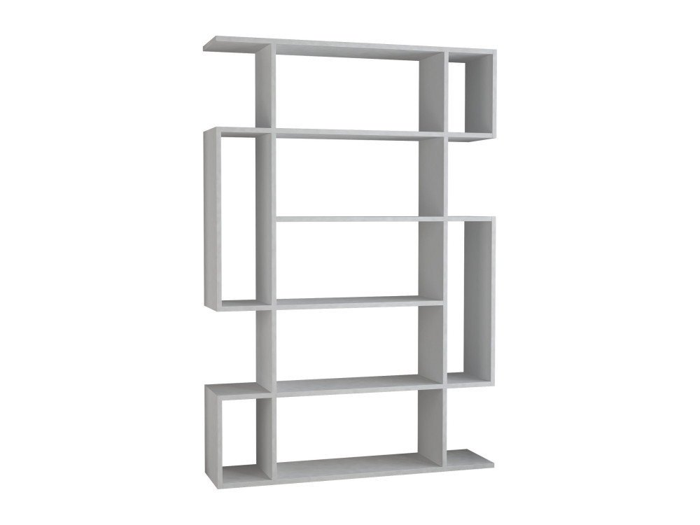 Holz Bücherregal "Mito" - 110 x 25 x 161 cm - Weiß
