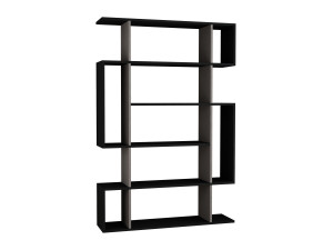 Holz Bücherregal "Mito" 110 x 25,5 x 161 cm - Anthrazit