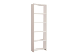 Bücherregal aus Holz "New" - 50 x 19 x 160 cm - Weiß