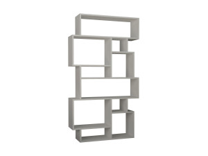 Bücherregal aus Holz "Karmato" - 96 x 25 x 168 cm - Weiß