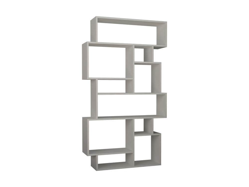 Bücherregal aus Holz "Karmato" - 96 x 25 x 168 cm - Weiß