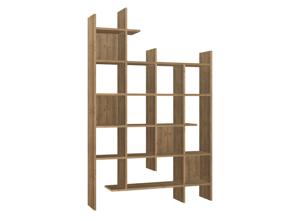 Bücherregal aus Holz "Manco" - 122 x 25 x 188 cm - Hitit