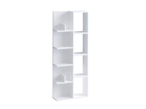 Bücherregal aus Holz "Viva" - 60 x 18 x 150 cm - Weiß