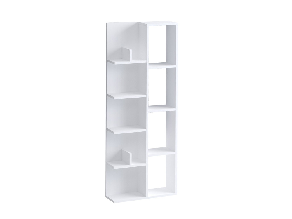 Bücherregal aus Holz "Viva" - 60 x 18 x 150 cm - Weiß