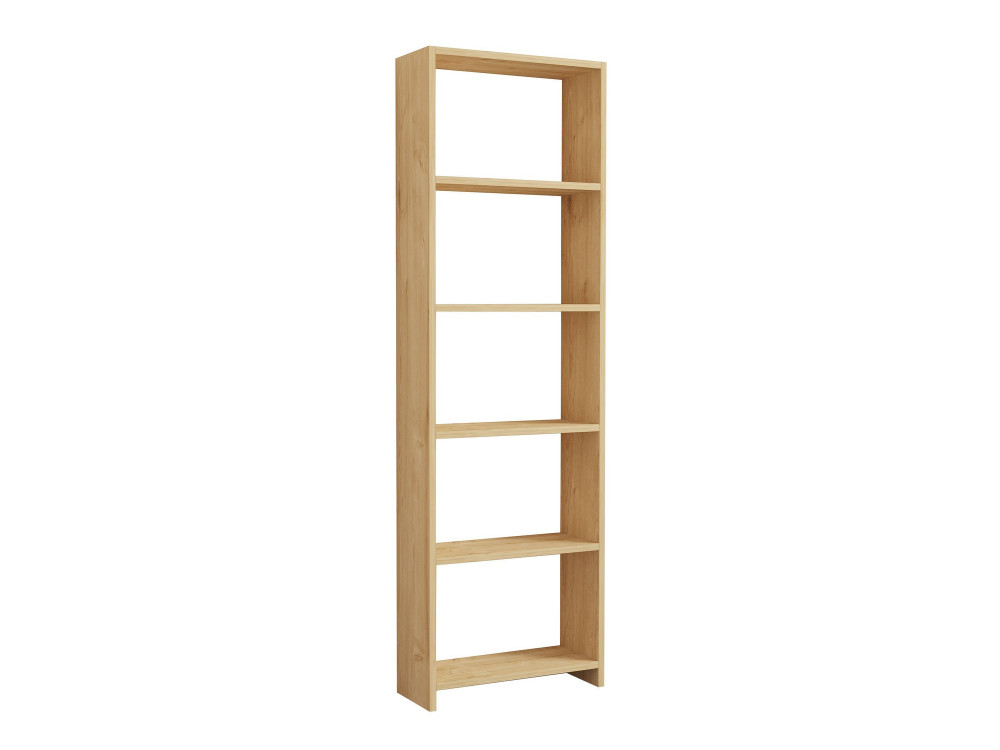 Bücherregal aus Holz "New" - 50 x 19 x 160 cm - Eiche