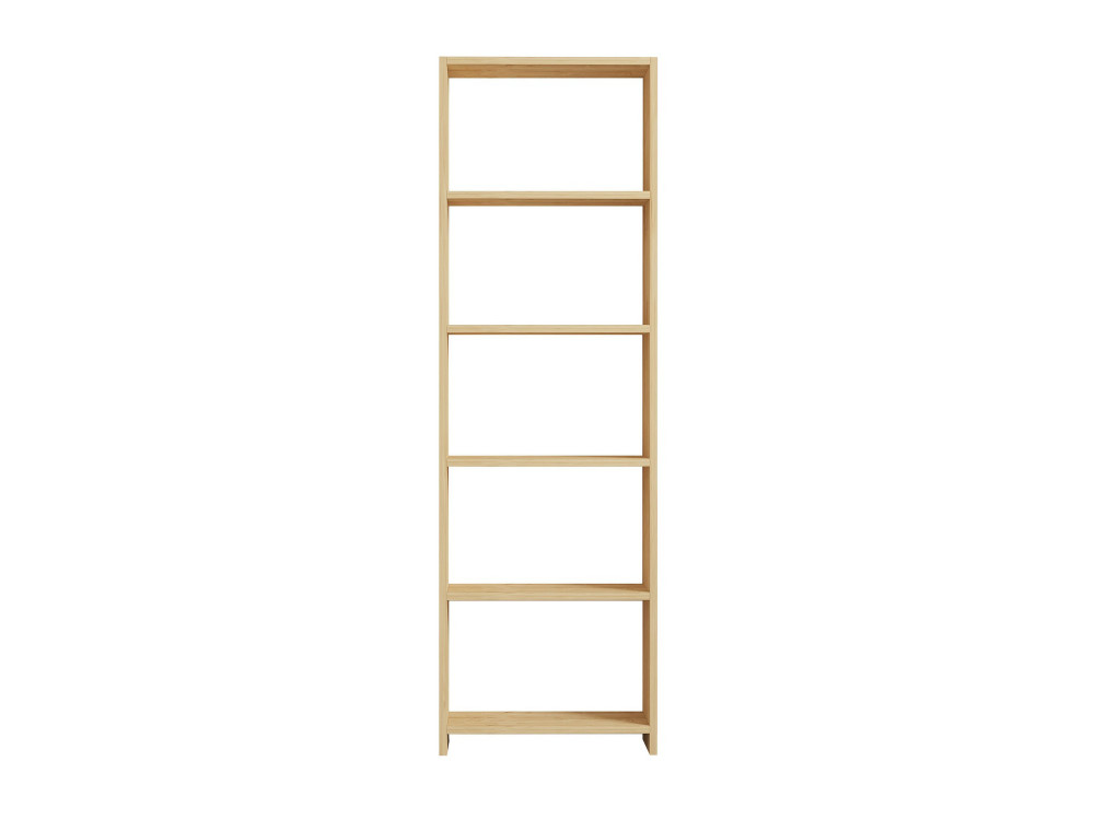Bücherregal aus Holz "New" - 50 x 19 x 160 cm - Eiche