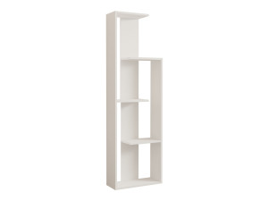 Bücherregal aus Holz "Wand" - 50 x 19 x 160 cm - Weiß