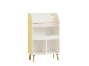 Holz Bücherregal "Minola" - 60 x 30 x 102 cm - Weiß