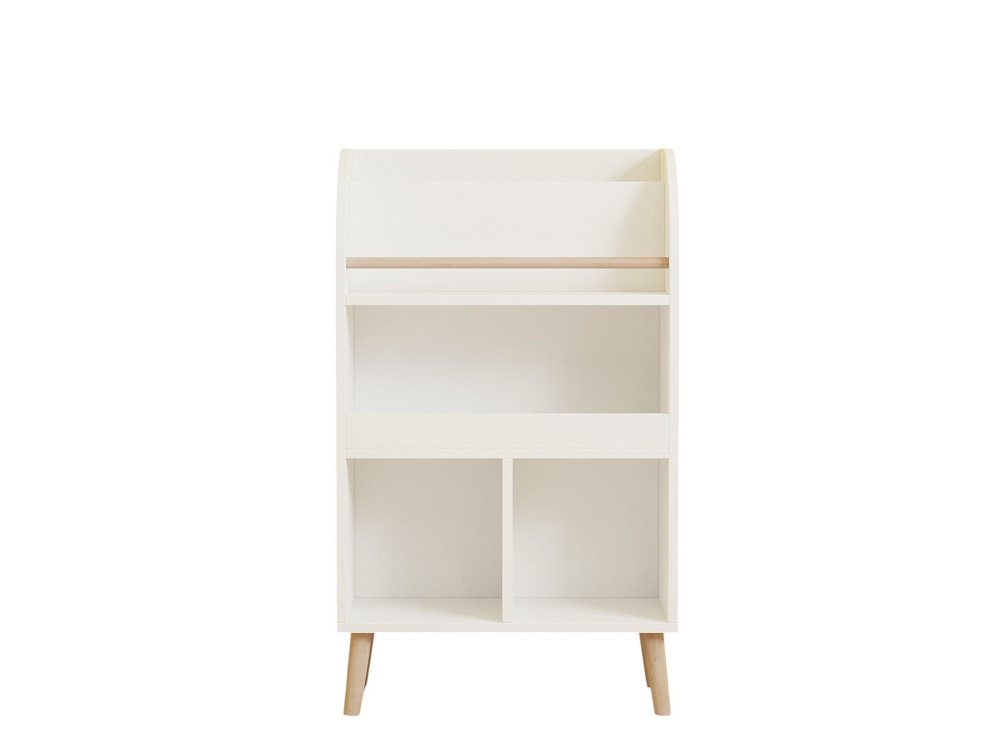 Holz Bücherregal "Minola" - 60 x 30 x 102 cm - Weiß
