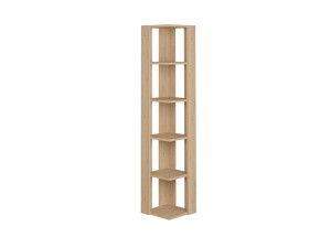 Bücherregal aus Holz "Nati" - 32 x 32 x 161 cm - Beige