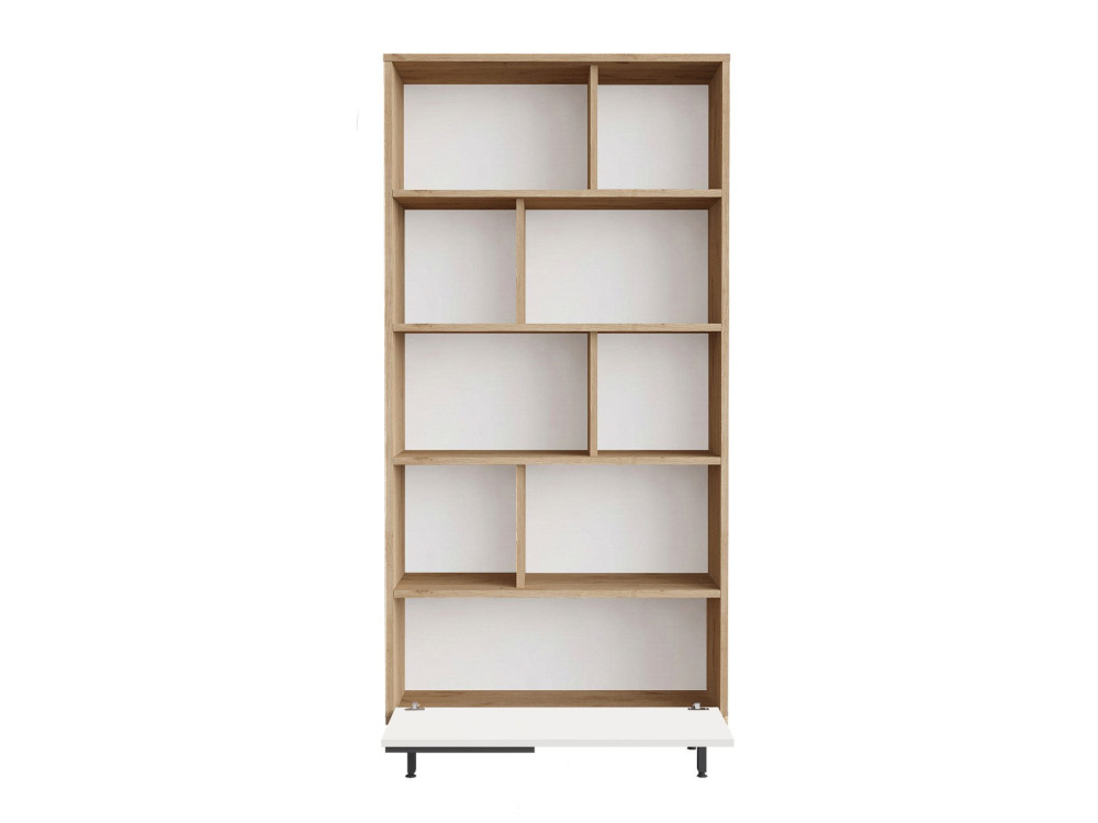Bücherregal aus Holz "ON4-SW" - 84 x 30 x 176 cm - Weiß