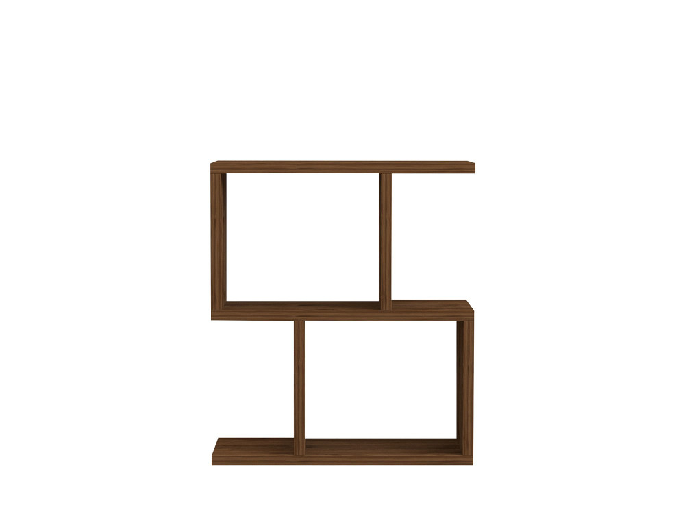 Beistelltisch „Zet“ aus Holz – 45 x 17 x 51 cm – Walnuss