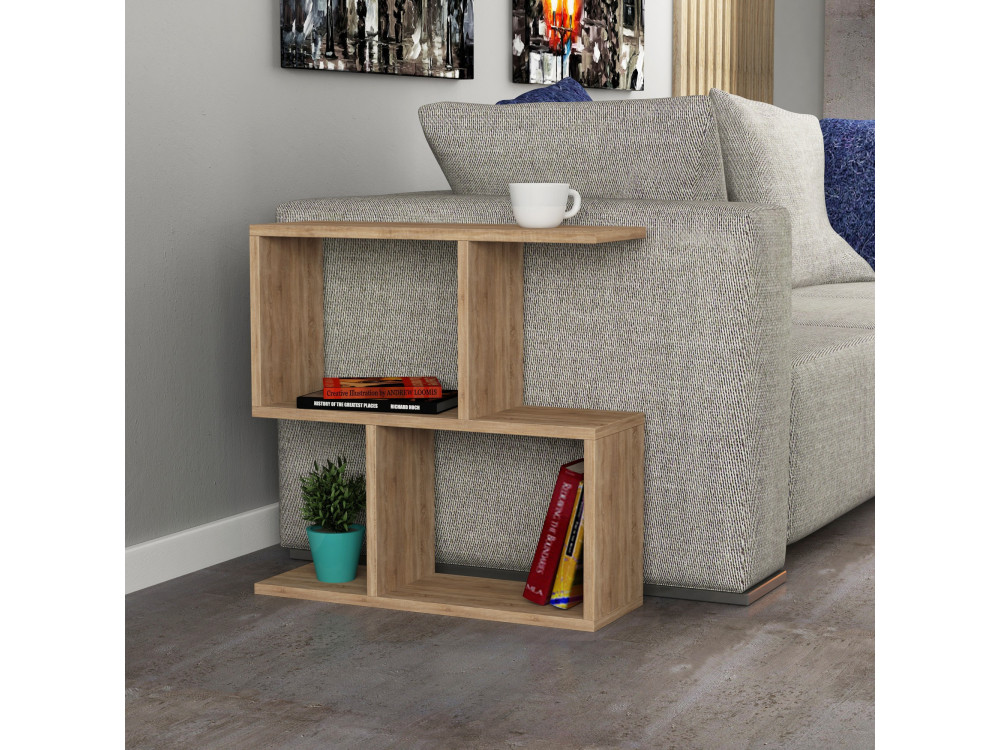 Beistelltisch aus Holz "Mania" - 60 x 20 x 60 cm - Eiche