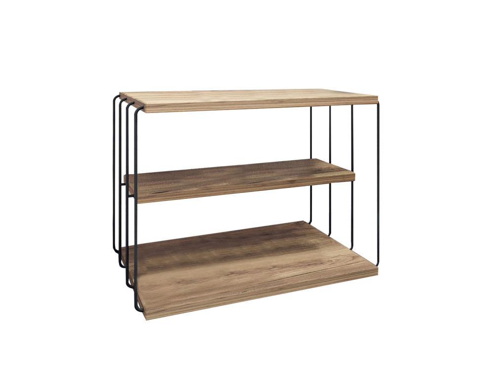 Beistelltisch aus Holz "Lifon" - 50 x 40 x 33 cm - Braun
