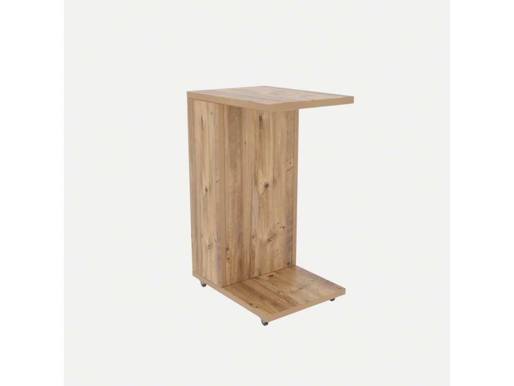 Beistelltisch aus Holz "Filinta" - 30 x 40 x 63 cm - Braun