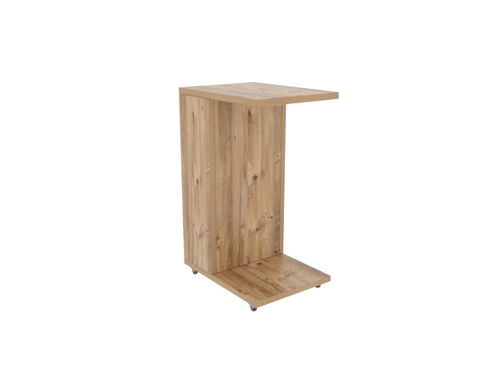 Beistelltisch aus Holz "Filinta" - 30 x 40 x 63 cm - Braun