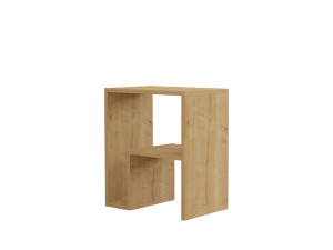 Beistelltisch aus Holz "Yepa" - 45 x 29 x 51 cm - Eiche Saphir