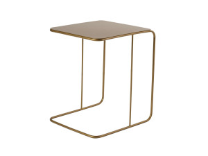 Beistelltisch aus Metall "Poet" 47 x 46 x 57 cm - Gold