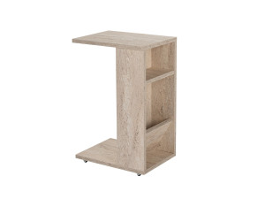 Beistelltisch aus Holz "Filinta" - 30 x 40 x 63 cm - Travertin