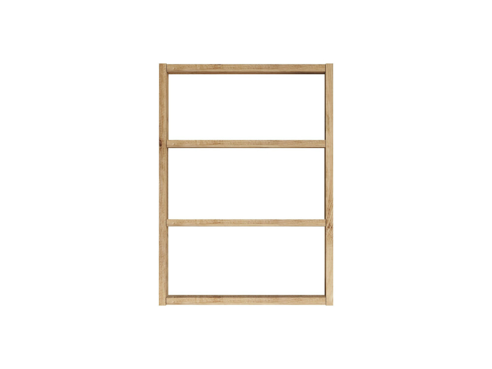Wandregal aus Holz "PR1" - 43 x 9 x 60 cm - Atlantische Kiefer