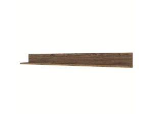 Wandregal aus Holz "Eno" - 135 x 13 x 15 cm - Braun
