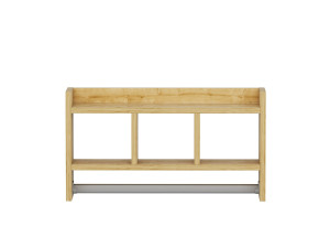 Wandregal aus Holz "Asya" - 63 x 14 x 35 cm - Beige